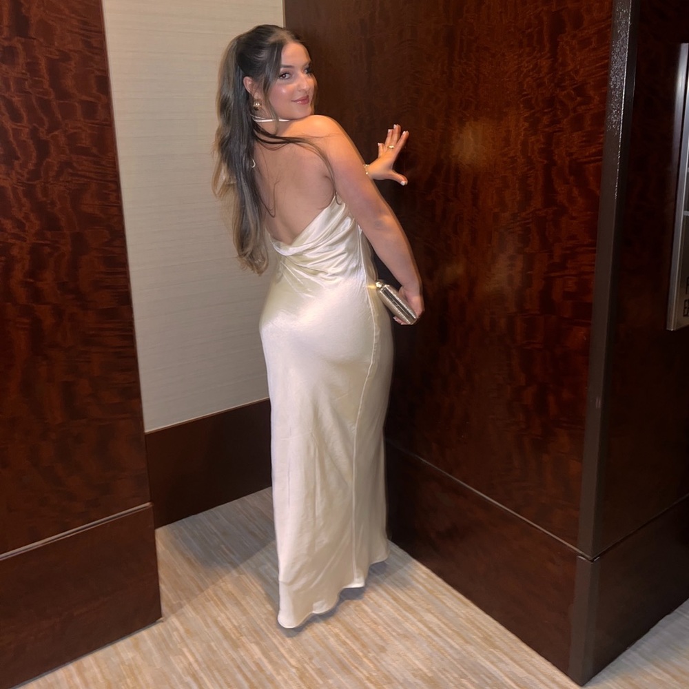 Meshki Ivory Maxi Dress